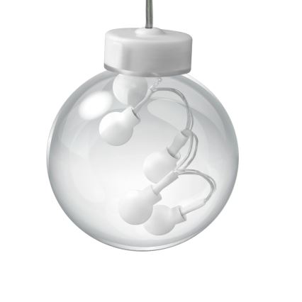 LED-valoverho WISH BALLS 108xLED/8 toimintoa 4,5 m lämmin valkoinen
