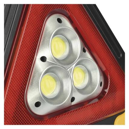 LED-varoituskolmio LED/5V 1800 mAh