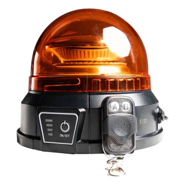 LED-varoitusvilkku LED/12-24V IP65 + kaukosäädin