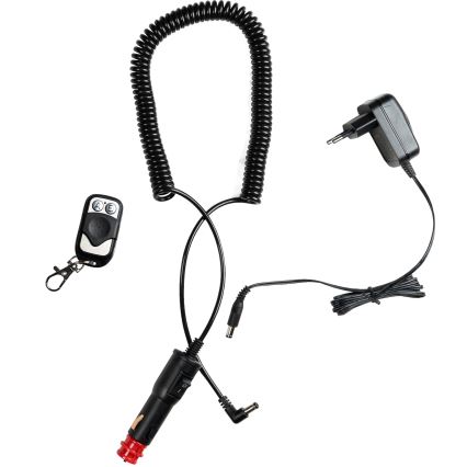 LED-varoitusvilkku LED/12-24V IP65 + kaukosäädin