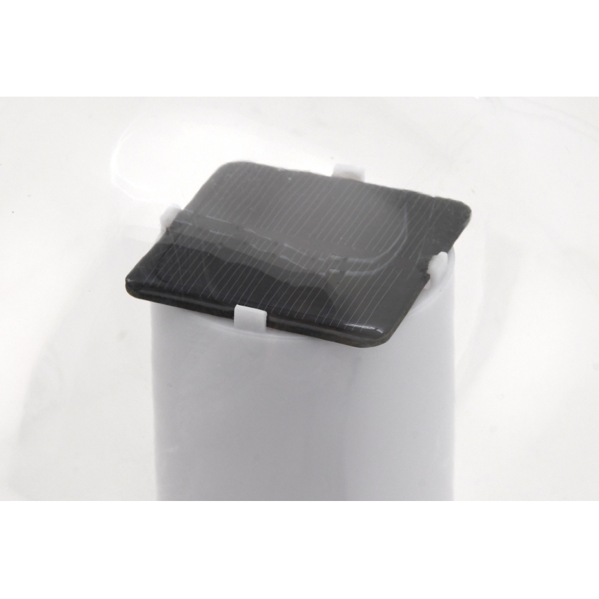 LED Vedenpitävä aurinkokennolamppu LED/900mAh IP68 valkoinen