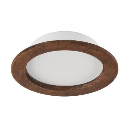 LED Kattovalaisin WOODY SPOT LED/16,5W/230V 4000K kirsikka ? 18,5 cm