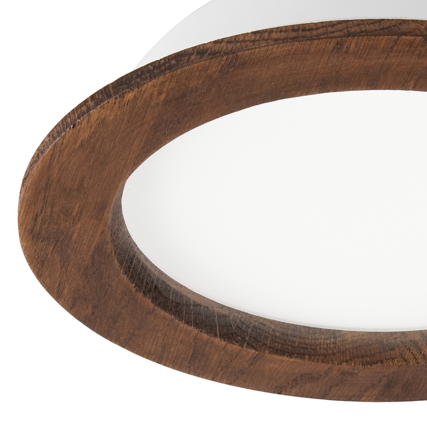 LED Kattovalaisin WOODY SPOT LED/16,5W/230V 4000K kirsikka ? 18,5 cm