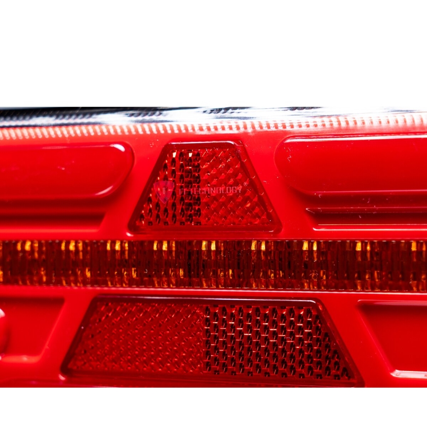 LED Yhdistetty valo dynaamisella vilkulla LED/10-30V IP67 oikea