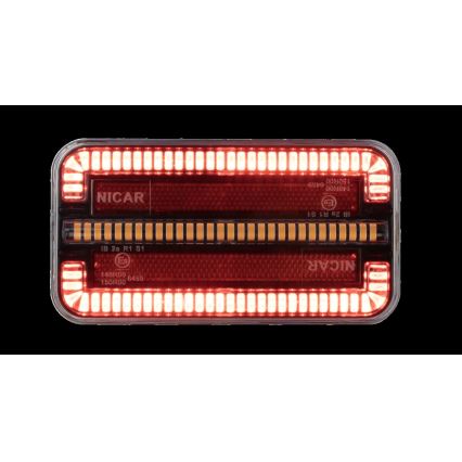 LED Yhdistetty valo dynaamisella vilkulla LED/12-24V IP65