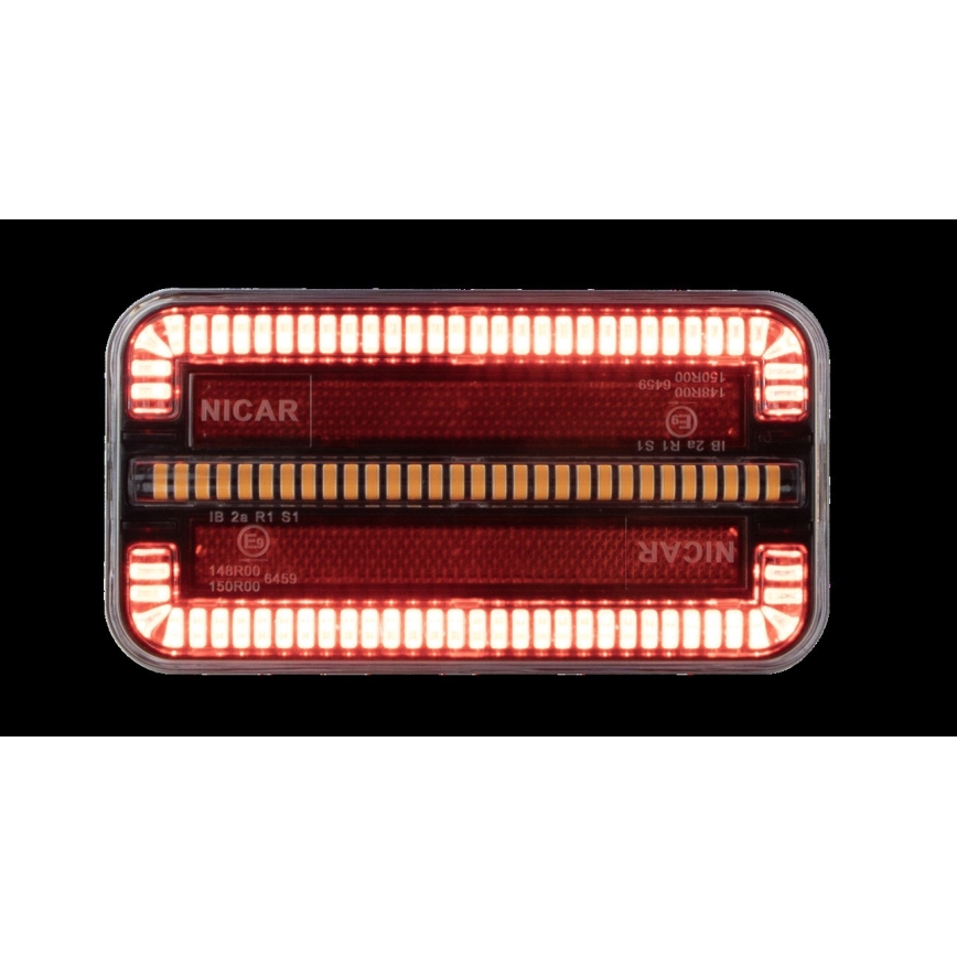 LED Yhdistetty valo dynaamisella vilkulla LED/12-24V IP65