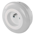 LED-yövalo anturilla ja pistorasialla LED/0,3W/230V