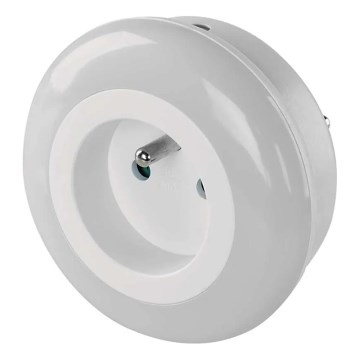 LED-yövalo anturilla ja pistorasialla LED/0,3W/230V