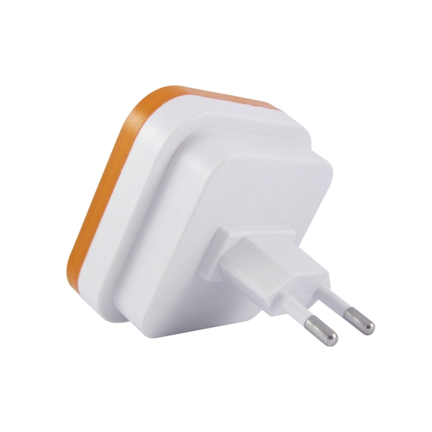 LED-yövalo anturilla LED/0,5W/230V oranssi