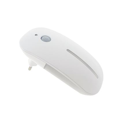 LED-yövalo anturilla LED/1W/230V valkoinen
