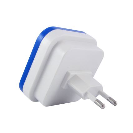 LED-yövalo hämäräanturilla LED/0,5W/230V sininen