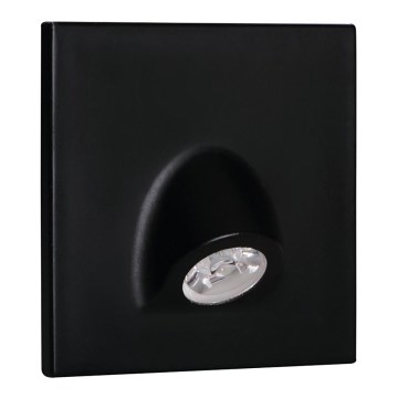 LED-yövalo MEFIS LED/0,7W/12V 3000 K musta