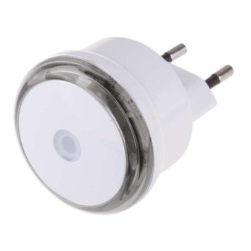 LED-yövalo pistorasiaan valoanturilla 3xLED/0,5W/230V