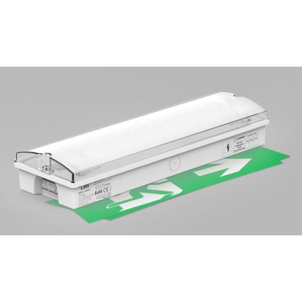 LED2 - LED Hätävalo SAFE ON LED/3W/3,6V 6000K IP65