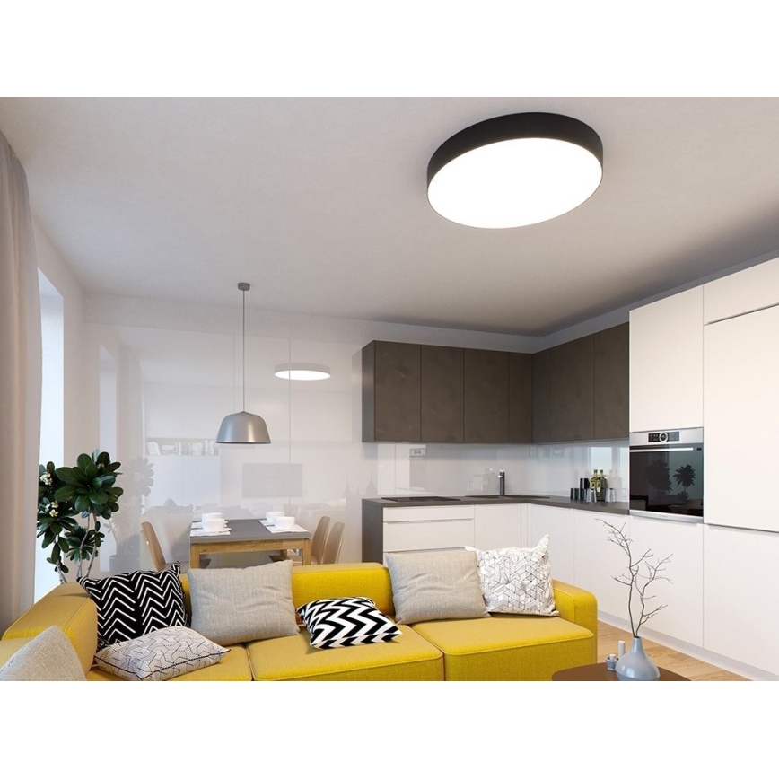 LED2 - LED Himmennettävä kattovalo MONO LED/153W/230V 3000K/4000K musta