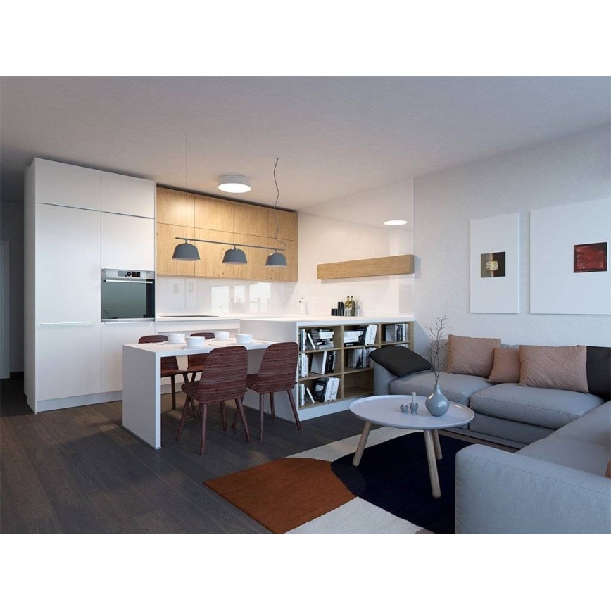 LED2 - LED Himmennettävä kattovalo MONO LED/153W/230V 3000K/4000K valkoinen