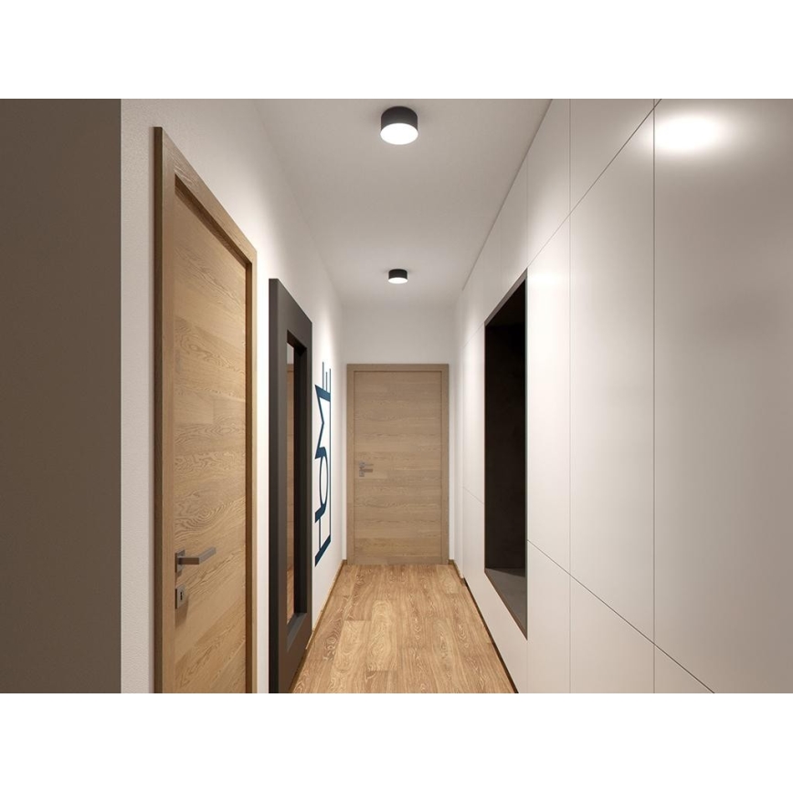 LED2 - LED-kattovalaisin BUTTON LED/17W/230V antrasiitti