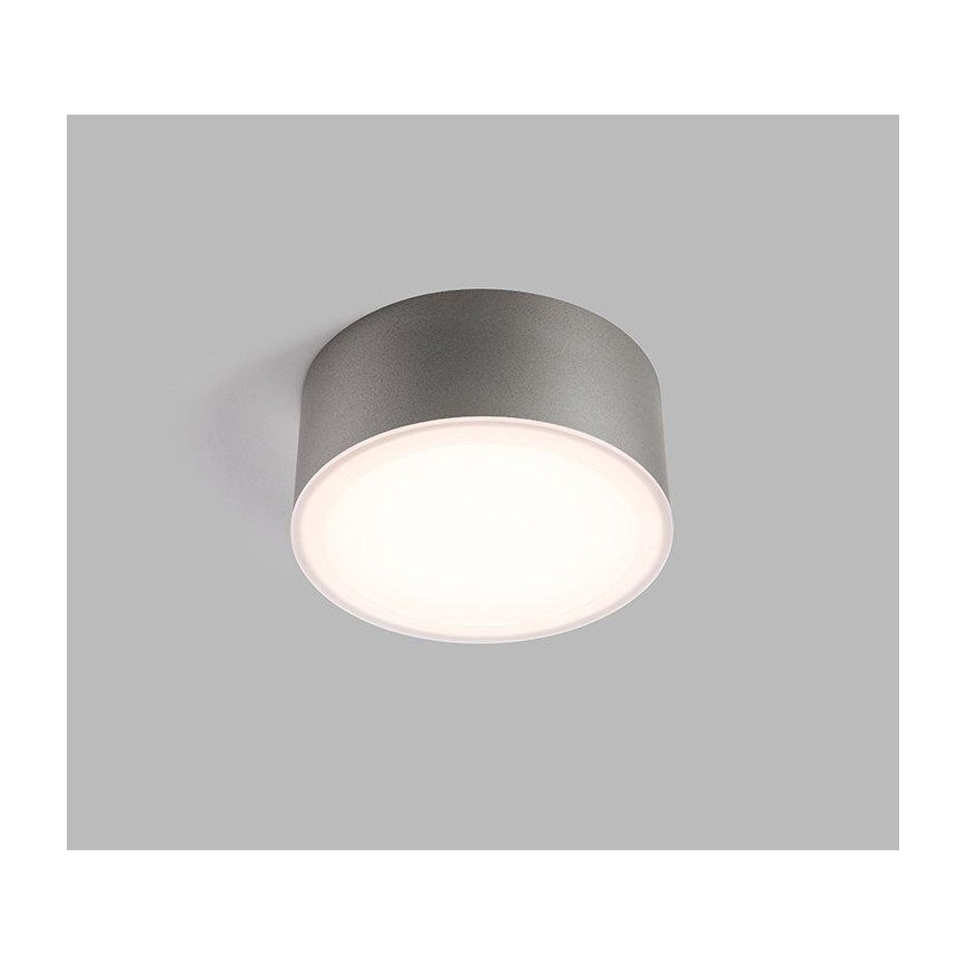 LED2 - LED-kattovalaisin BUTTON LED/17W/230V hopea