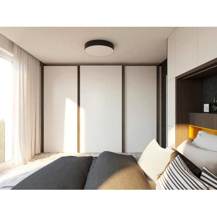 LED2 - LED-kattovalaisin MONO LED/60W/230V 3000/4000K musta