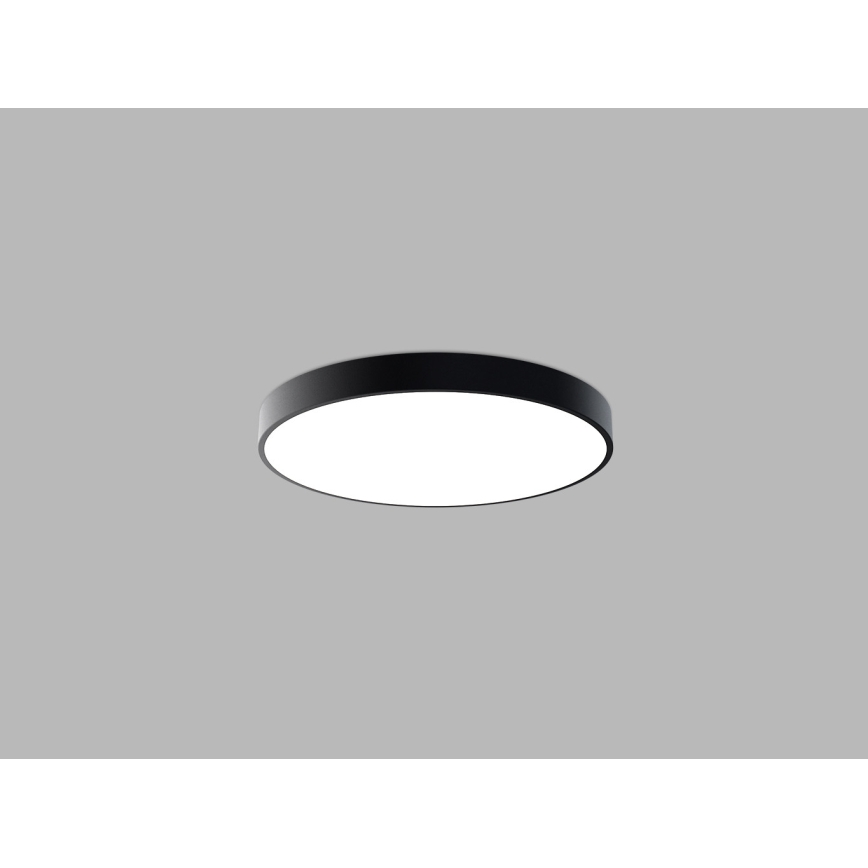 LED2 - LED-kattovalaisin MONO SLIM LED/60W/230V 3000K/4000K halkaisija 60 cm musta