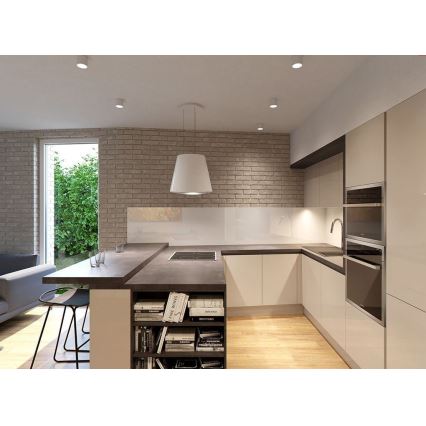 LED2 - LED-kattovalaisin TINY LED/8W/230V valkoinen