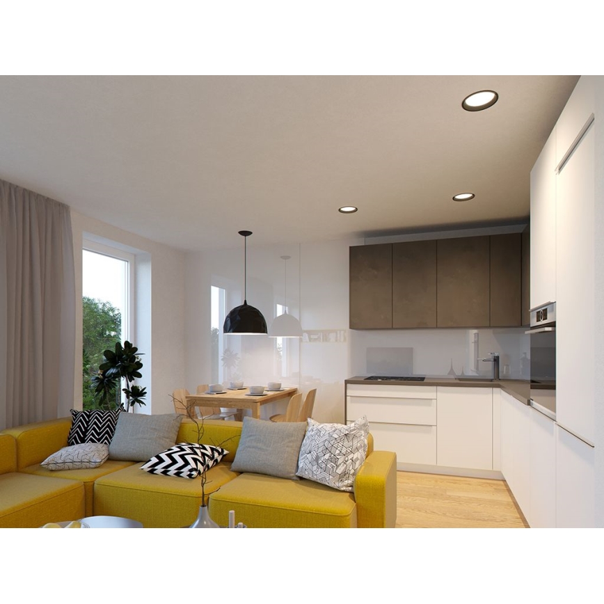 LED2 - LED Kylpyhuoneen upotettava valo ZETA LED/25W/230V 3000K IP44