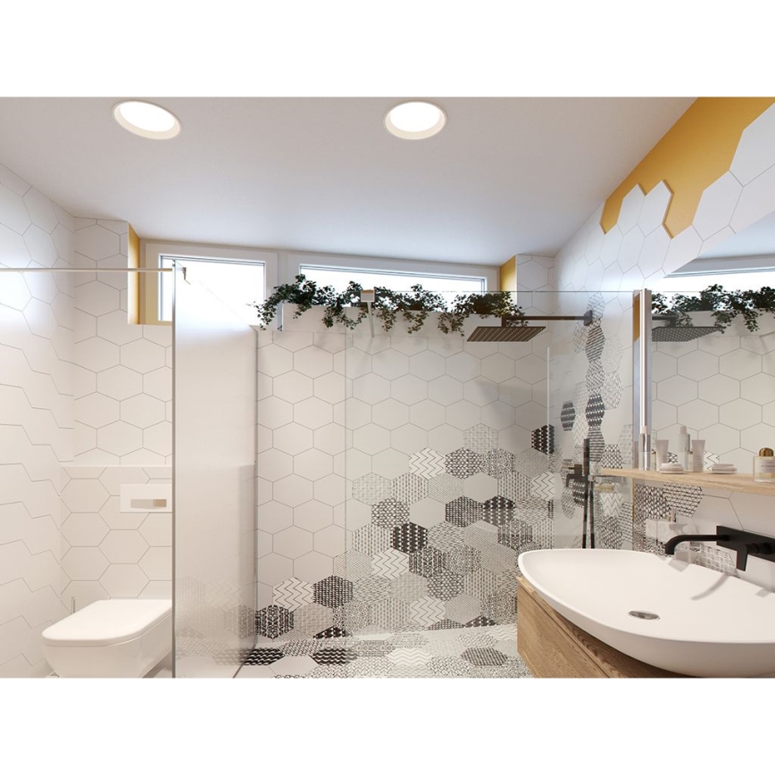 LED2 - LED Kylpyhuoneen upotettava valo ZETA LED/25W/230V 3000K IP44