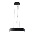 LED2 - LED-riippuvalaisin kaapelilla MONO SLIM LED/30W/230V 2700/3000K/4000K halkaisija 40 cm musta