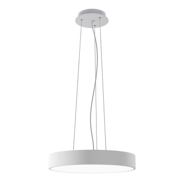 LED2 - LED-riippuvalaisin MONO SLIM LED/30W/230V 3000K/4000K halkaisija 40 cm valkoinen