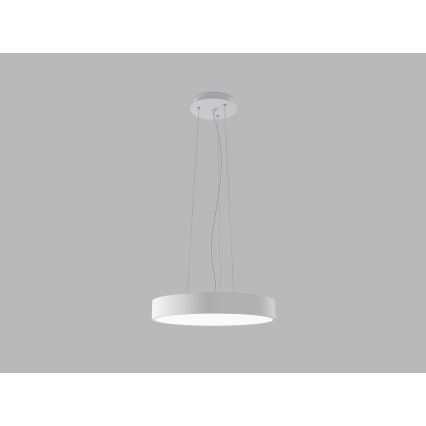 LED2 - LED-riippuvalaisin MONO SLIM LED/30W/230V 3000K/4000K halkaisija 40 cm valkoinen