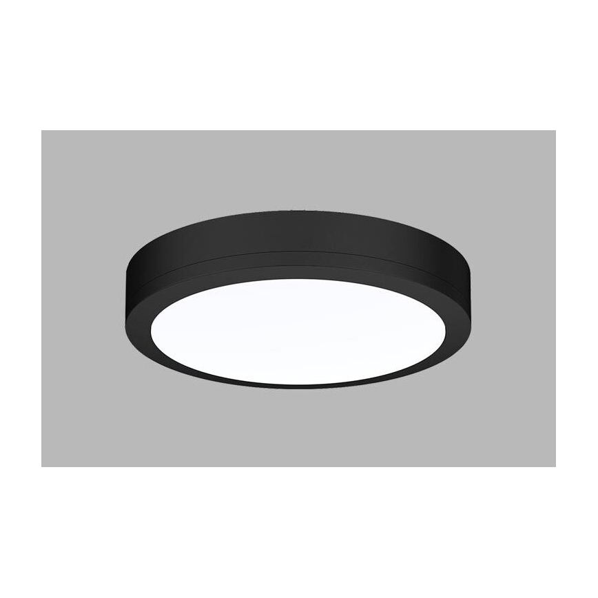 LED2 - LED ulkokattovalaisin anturilla KERY LED/18W/230V IP65 musta