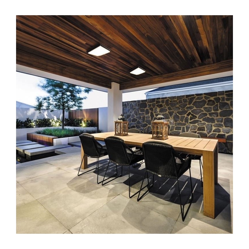 LED2 - LED-ulkokattovalaisin QUADO LED/10W/230V antrasiitti IP54