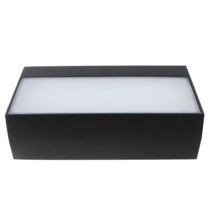 LED2 - LED-ulkoseinävalaisin KVADER LED/9W/230V IP54