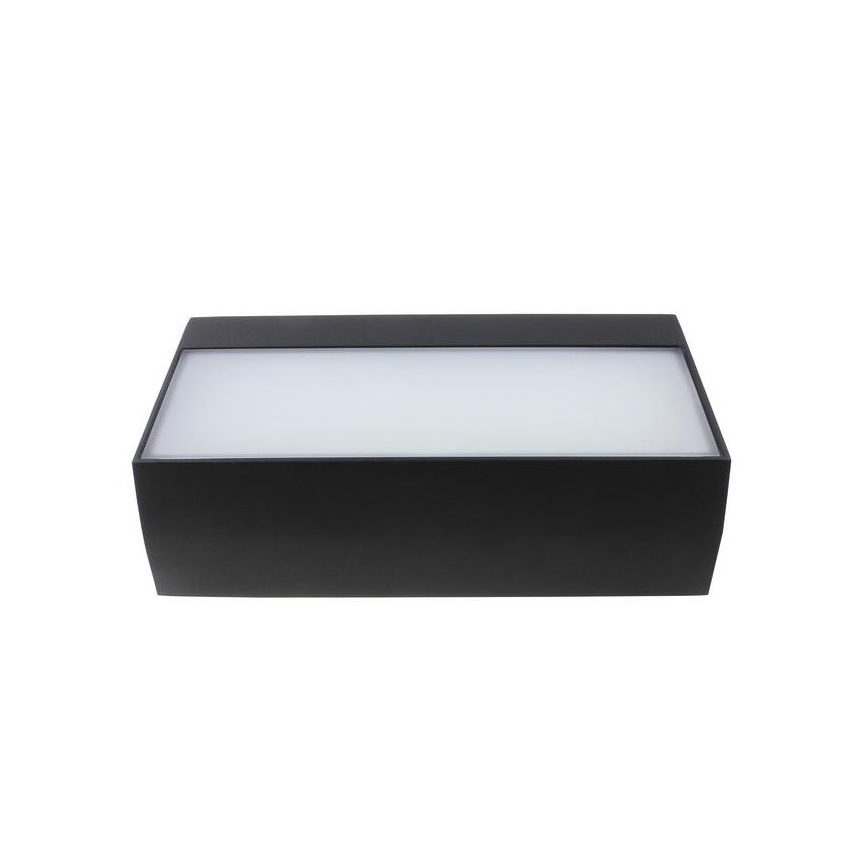 LED2 - LED-ulkoseinävalaisin KVADER LED/9W/230V IP54