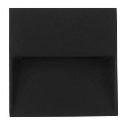 LED2 - LED-ulkoseinävalaisin STEP ON LED/3W/230V antrasiitti  IP54