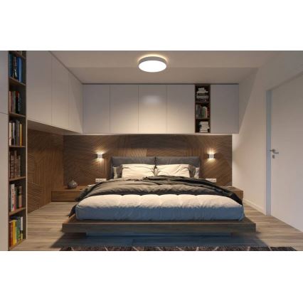 LED2 - LED Ulkoseinävalo FLAT 2xLED/3W/230V IP65 3000K/4000K/5700K valkoinen