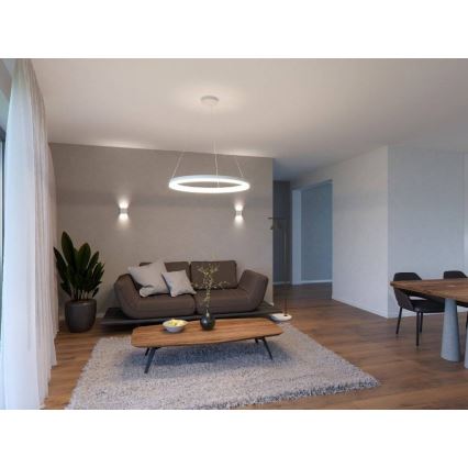 LED2 - LED Ulkoseinävalo FLAT 2xLED/3W/230V IP65 3000K/4000K/5700K valkoinen