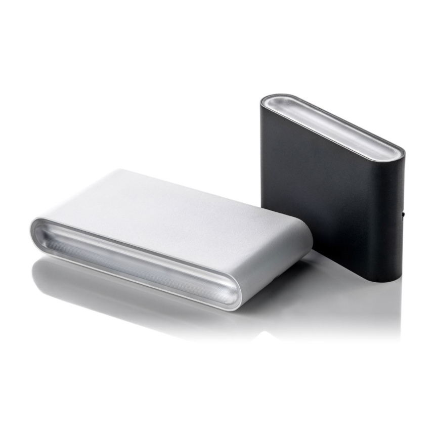 LED2 - LED Ulkoseinävalo FLAT 2xLED/3W/230V IP65 3000K/4000K/5700K valkoinen