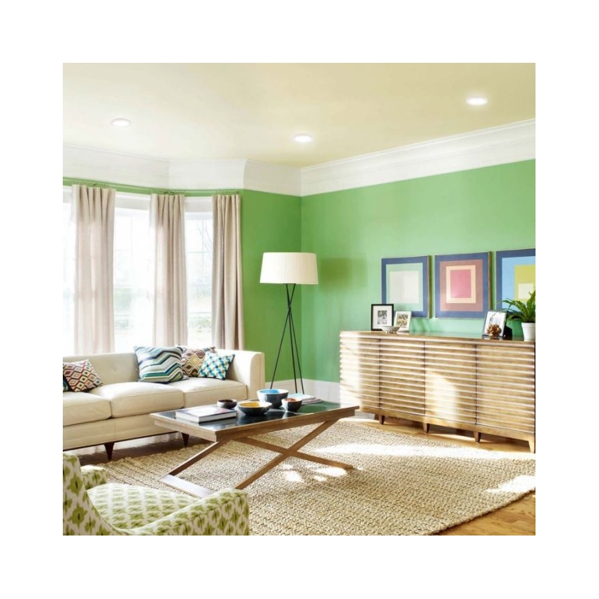 LED2 - LED-upotettava kohdevalaisin STATIC LED / 7W / 230V IP44