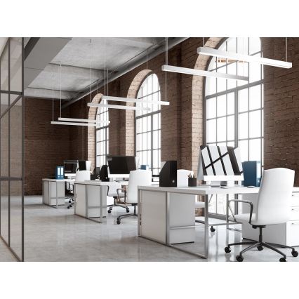 LED2 - LINO LED vaijerikiinnitteinen riippuvalaisin 24W/230V 3000K/3500K/4000K 90 cm musta