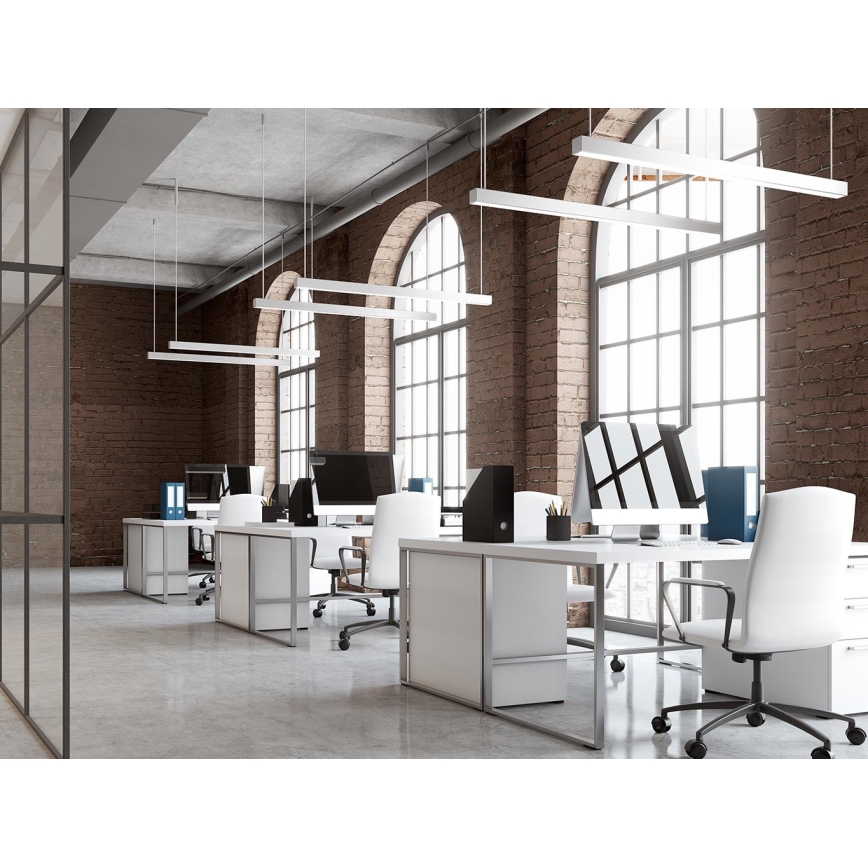 LED2 - LINO LED vaijerikiinnitteinen riippuvalaisin 24W/230V 3000K/3500K/4000K 90 cm musta