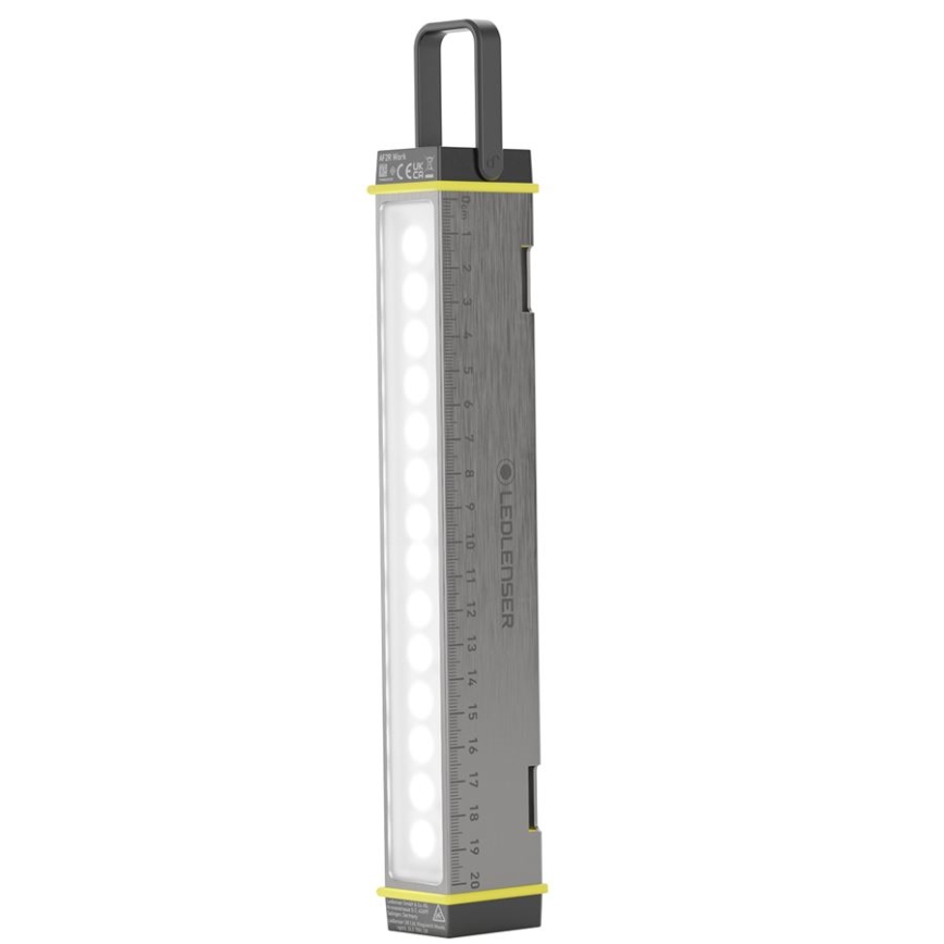 Ledlenser AF2R - himmennettävä ladattava LED-työvalaisin, IP54, 1000 lm, 50 h, 4810 mAh