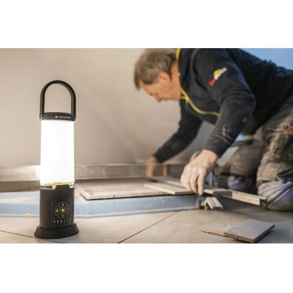 Ledlenser AL10R Work - tehokas himmennettävä ladattava LED-taskulamppu, 4700 mAh, IP67, 6300 lm, 9,5 h