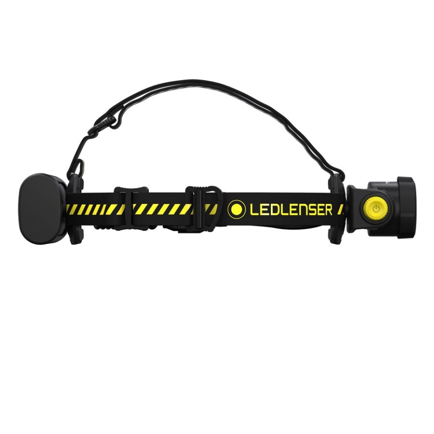 Ledlenser H15R WORK - himmennettävä ladattava LED-otsalamppu, 4800 mAh, IP67, 2500 lm, 70 h, musta
