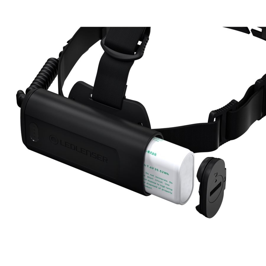 Ledlenser H19R CORE - LED-himmennettävä ladattava otsalamppu LED/4800 mAh IP67 3500 lm 20 h musta