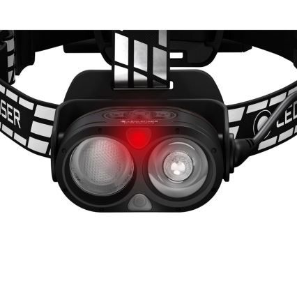 Ledlenser H19R SIGNATURE - ladattava ja himmennettävä LED-otsalamppu, 4800 mAh, IP68, 4000 lm, 20 h, musta