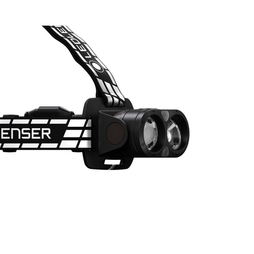 Ledlenser H19R SIGNATURE - ladattava ja himmennettävä LED-otsalamppu, 4800 mAh, IP68, 4000 lm, 20 h, musta