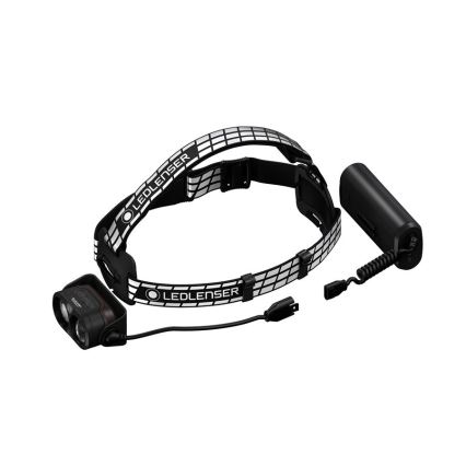 Ledlenser H19R SIGNATURE - ladattava ja himmennettävä LED-otsalamppu, 4800 mAh, IP68, 4000 lm, 20 h, musta