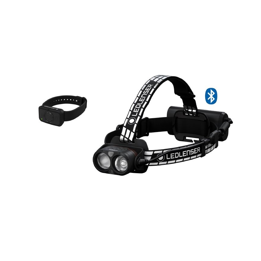 Ledlenser H19R SIGNATURE - ladattava ja himmennettävä LED-otsalamppu, 4800 mAh, IP68, 4000 lm, 20 h, musta