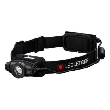 Ledlenser H5R CORE - LED himmennettävä ladattava otsalamppu LED/1800 mAh IP67 500 lm 50 h musta